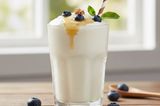 Yogurt cup with honey