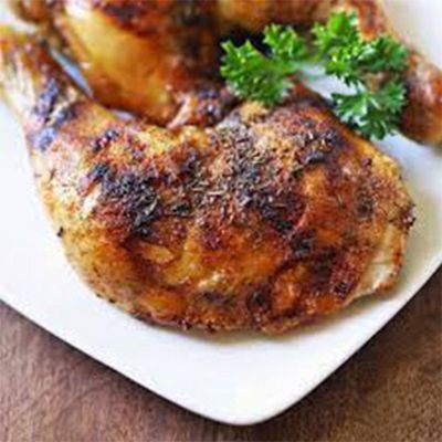 وجبة ربع دجاجة فخذ