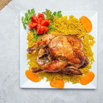 وجبة دجاج كاملة