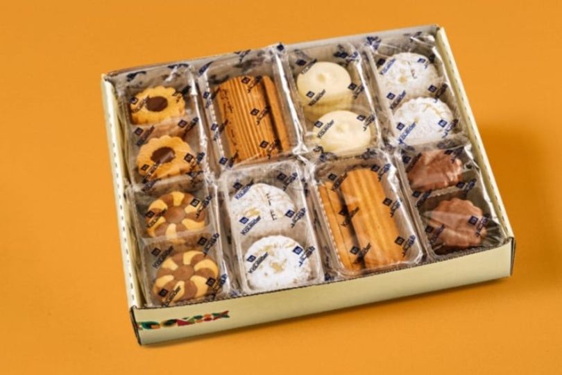 Small Assorted Kahk Box 42 pcs 600 gm