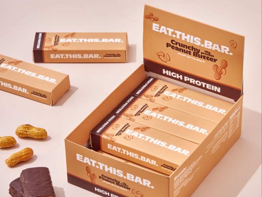 Peanut butter protein bar