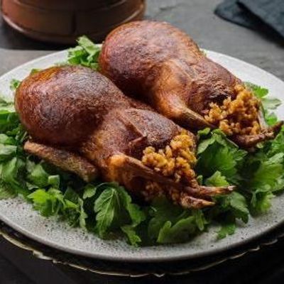 Stuffed Pigeon With Rice 2 Piece