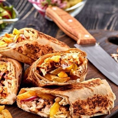 Mix Shawarma Chicken And Meat