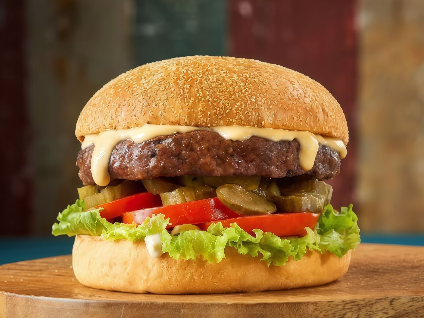 Beef Burger Sandwich