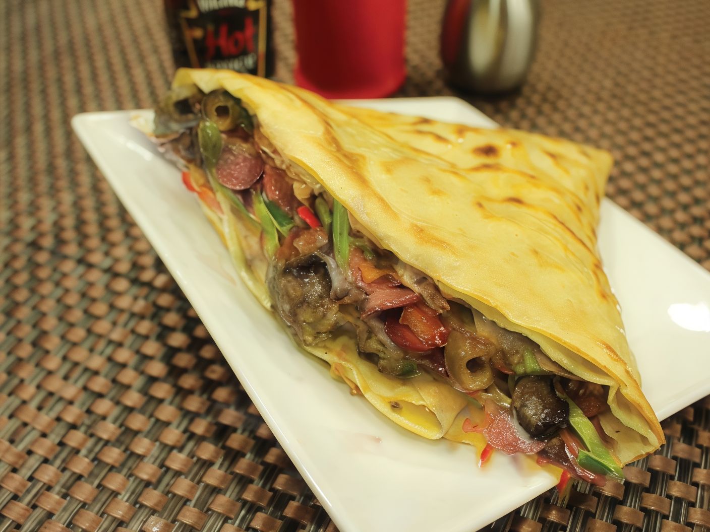 Mix Meat Crepe