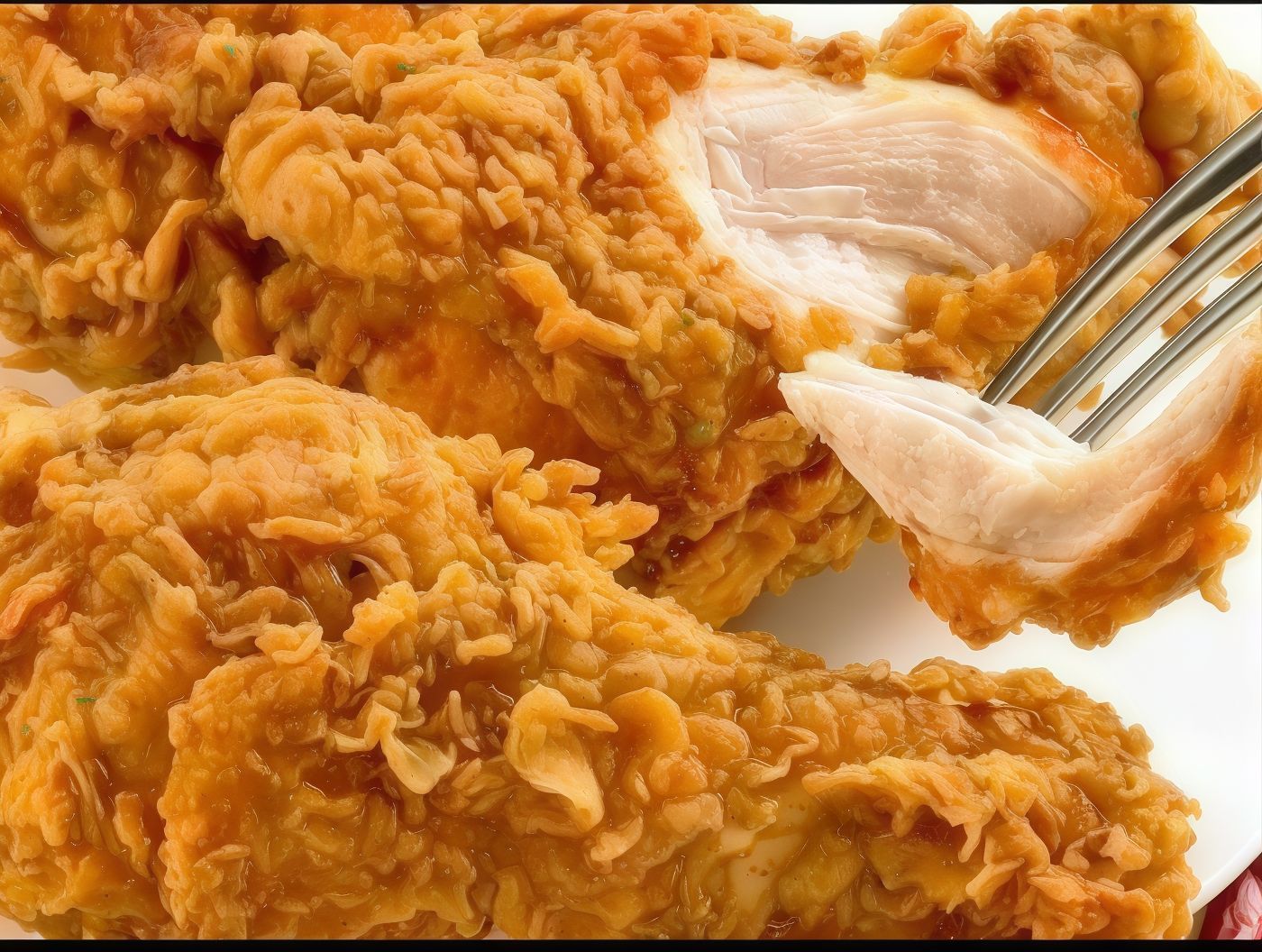 Double 1/4 Broast Chicken Leg