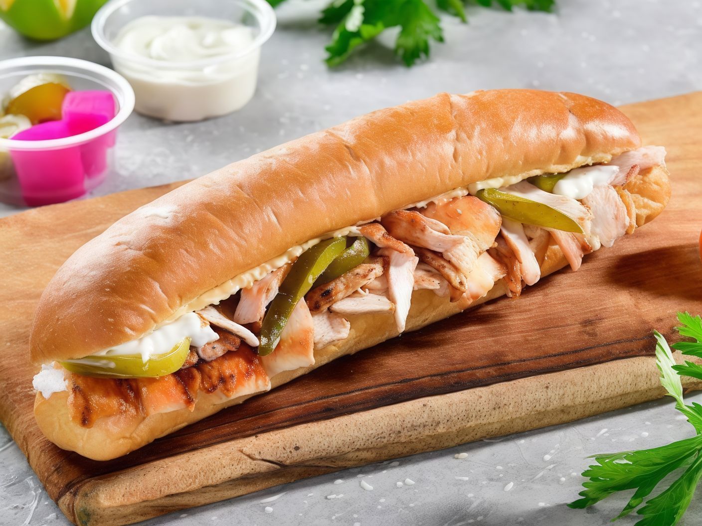 Chicken Shawarma Sandwich