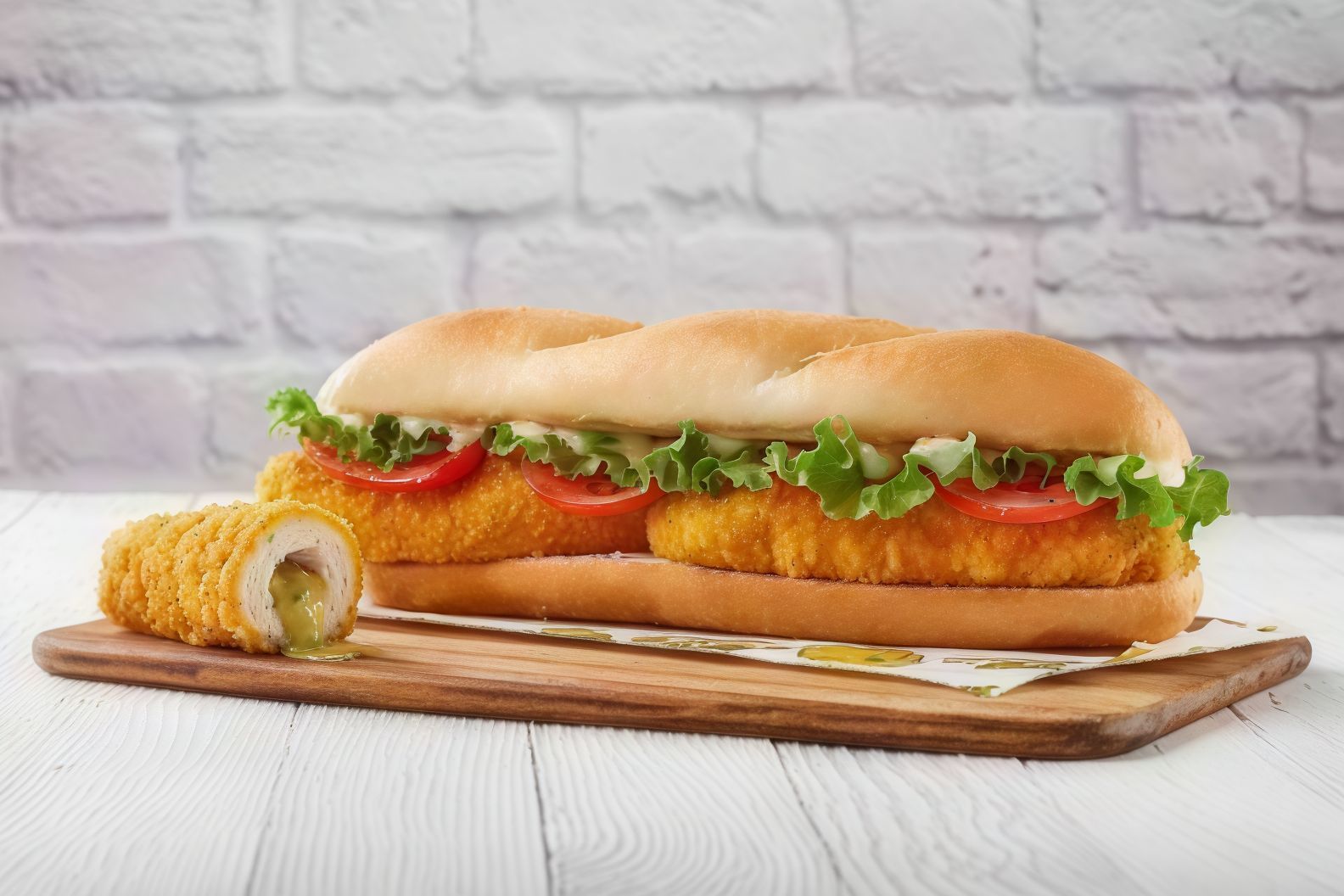 Chicken Kiev Sandwich