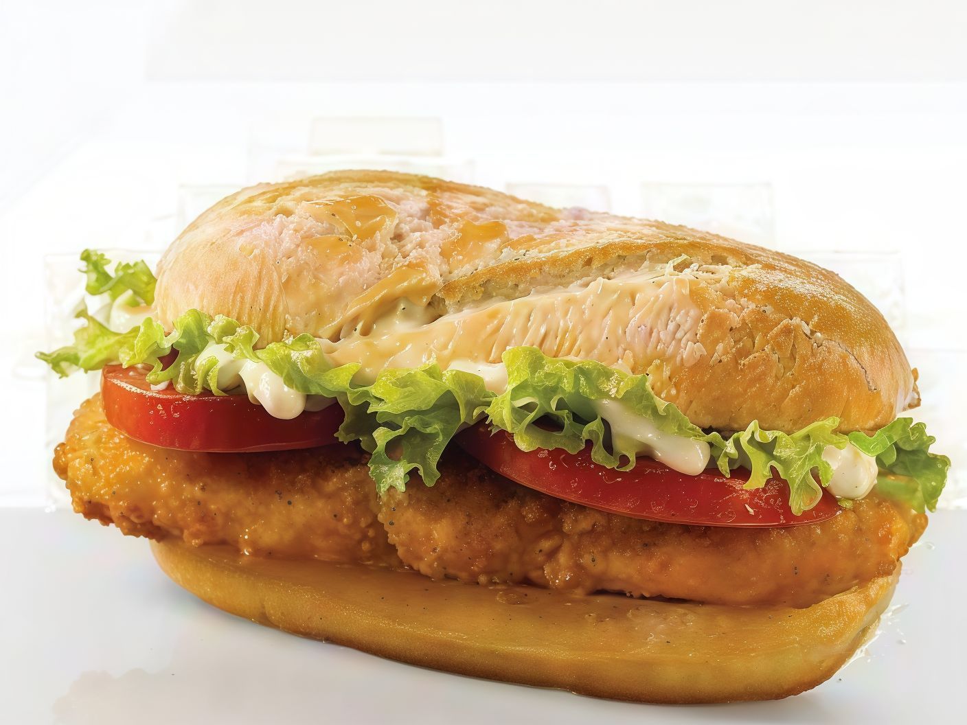 Chicken Cordon Bleu Sandwich