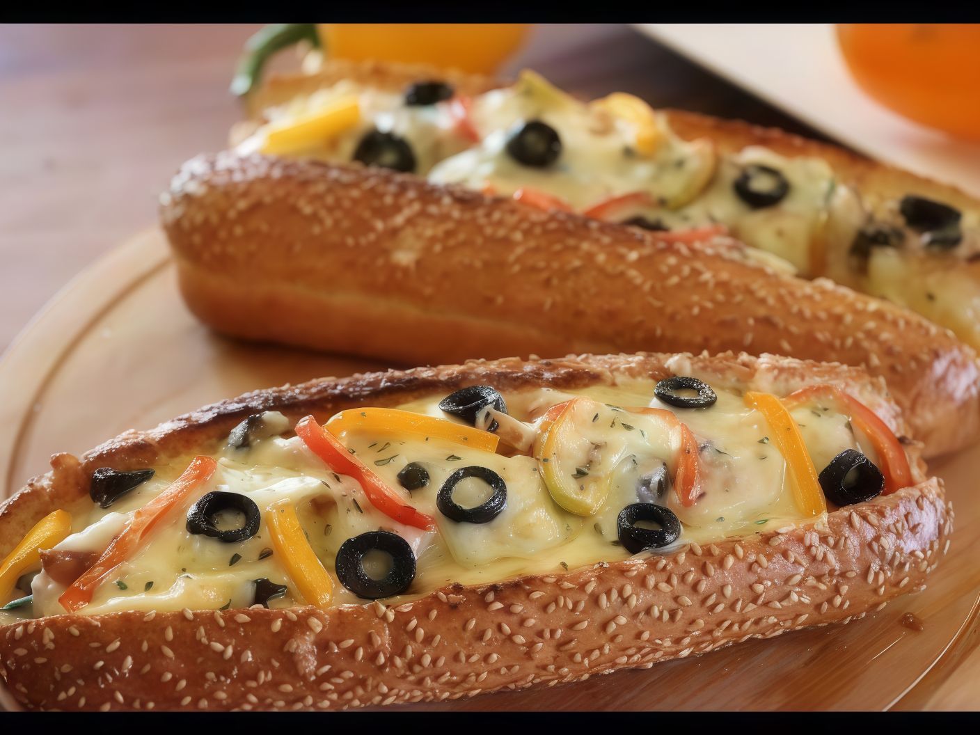 Chicken Pizza Sandwich
