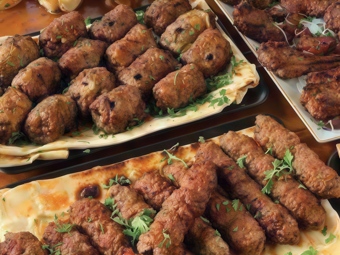 1/2 Grilled Kofta Meal