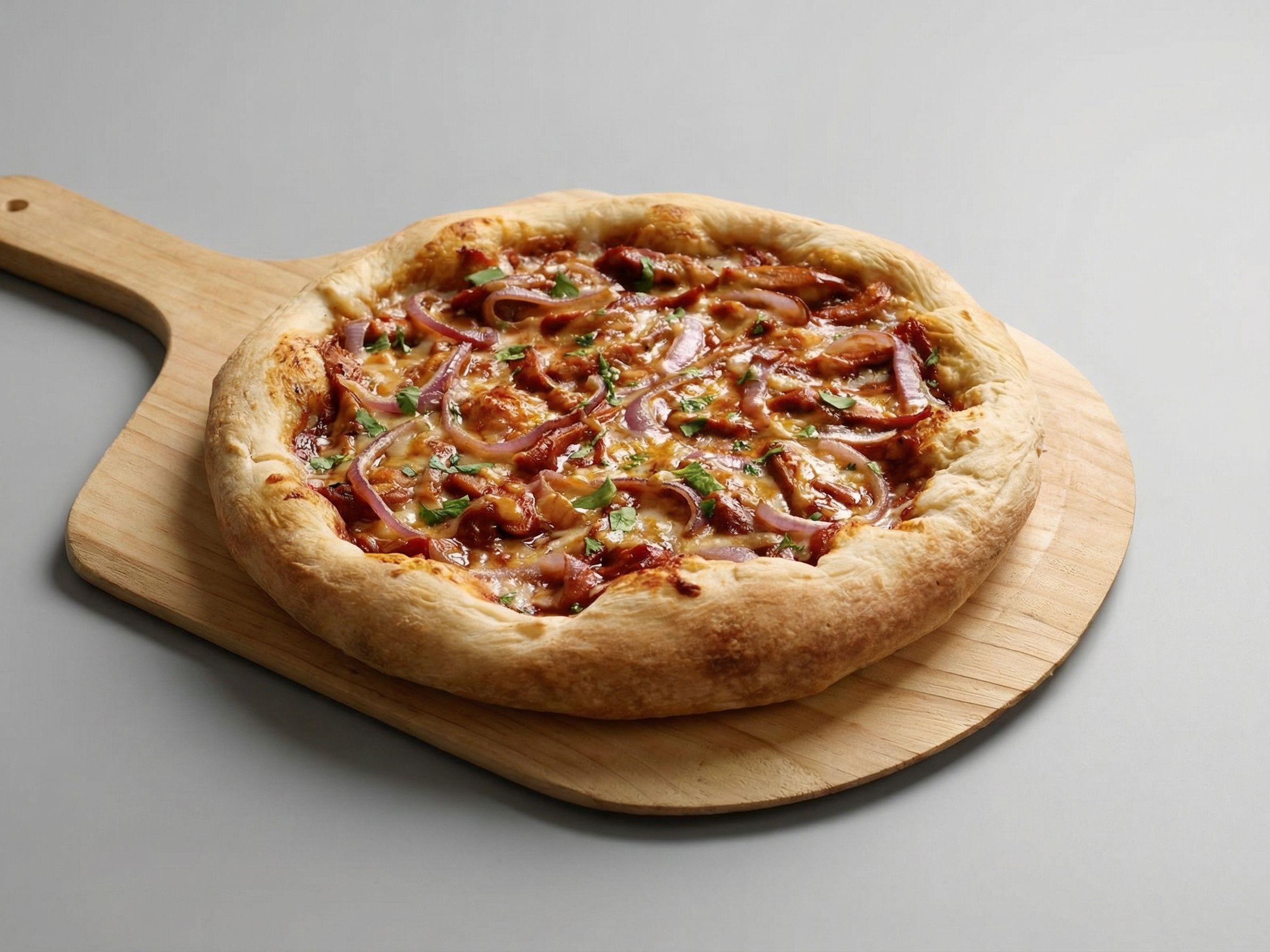 Chicken Barbeque Pizza