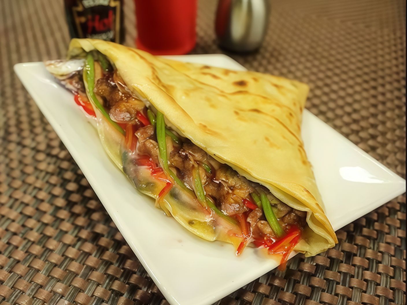 Shish Tawook Crepe