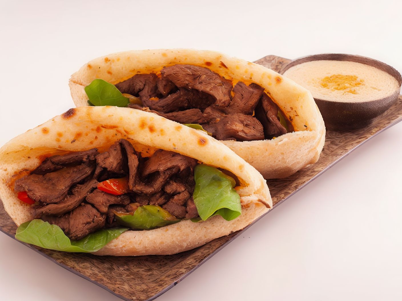Alexandrian Liver Baladi Loaf Sandwich