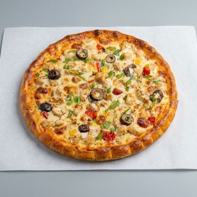 Chicken Shawarma Italian Pizza