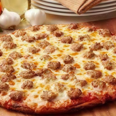 Baladi Sausage Oriental Pizza