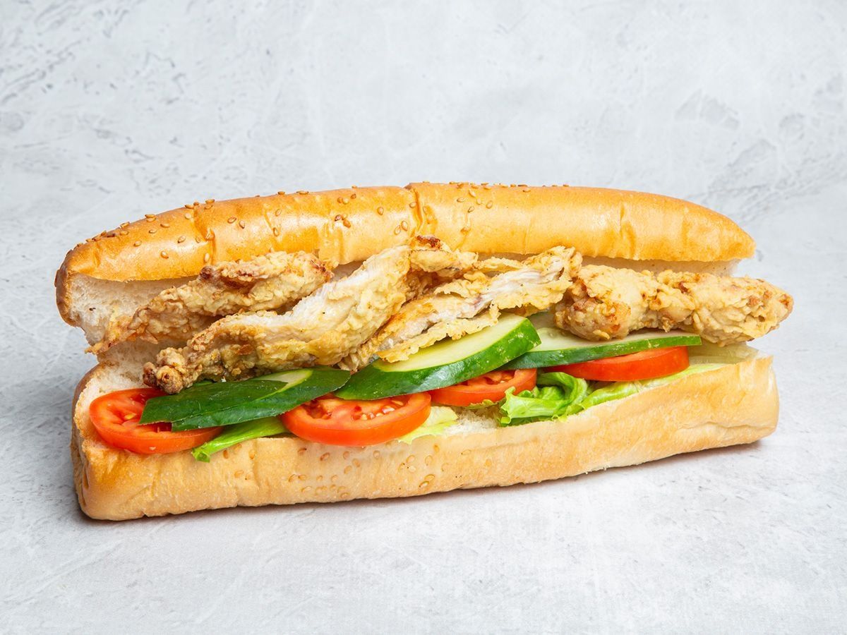 Grilled Chicken Breasts Sandwich