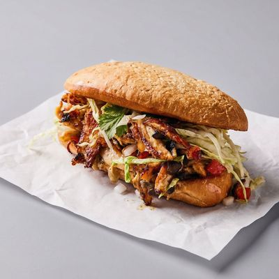 Chicken Shawerma Sandwich Bun