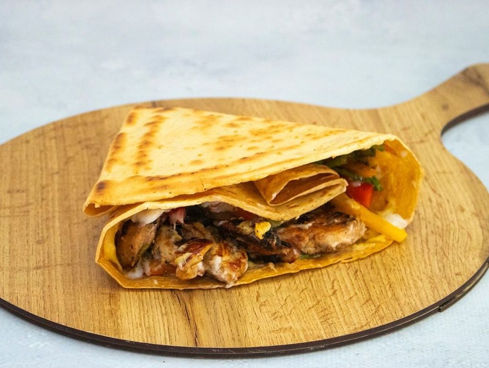 Chicken Shawerma Crepe
