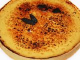 Crème brûlée tart
