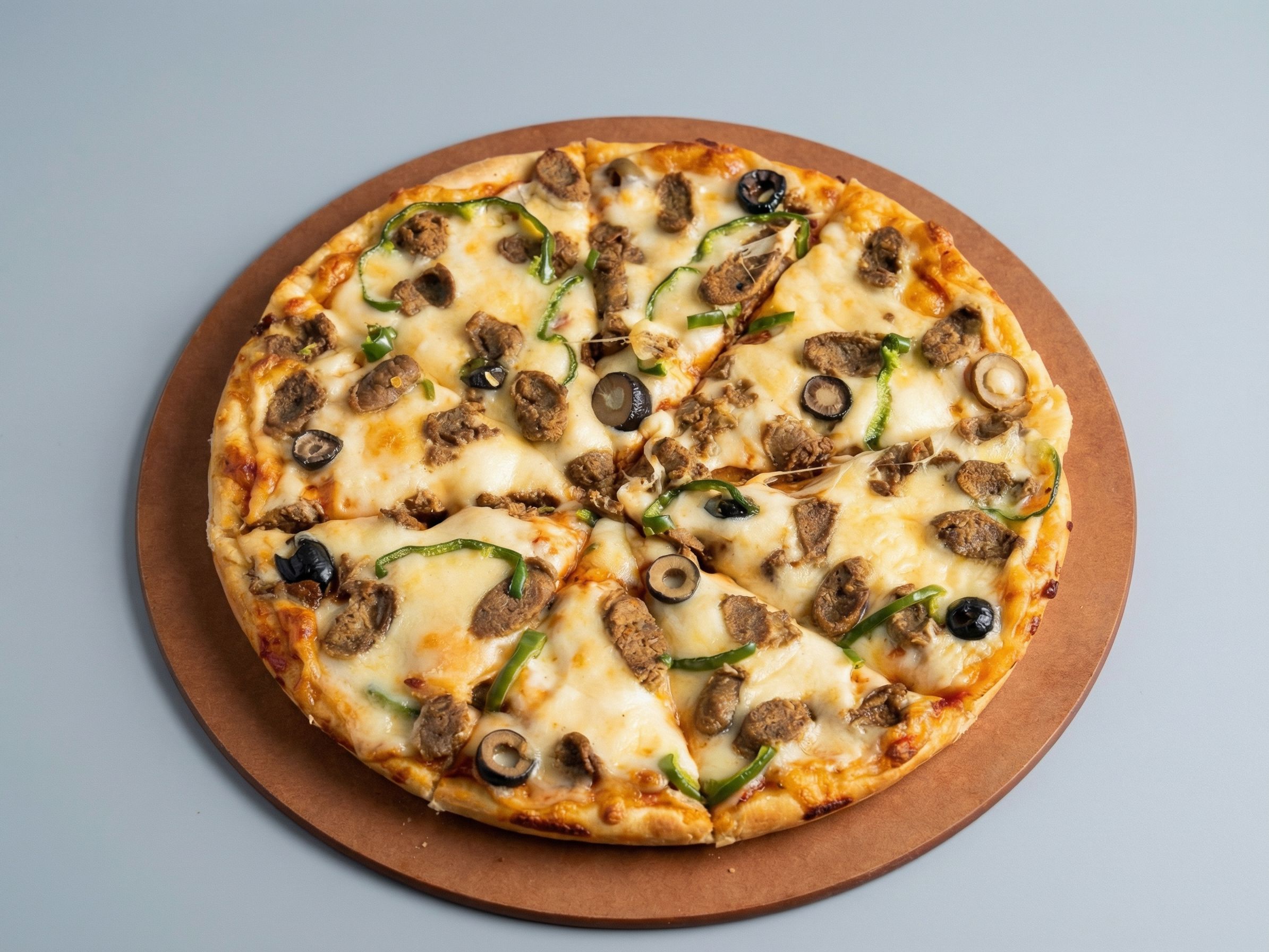 Kiri Sausage Pizza