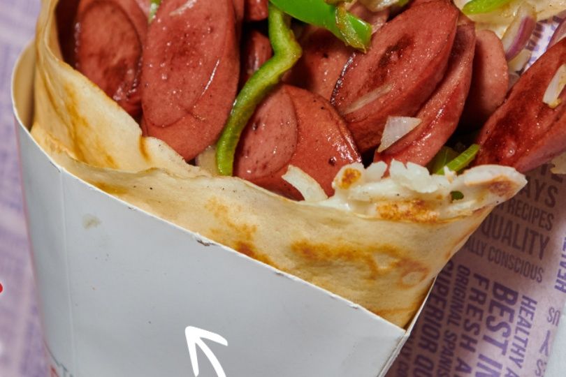 Hot Dog Crepe