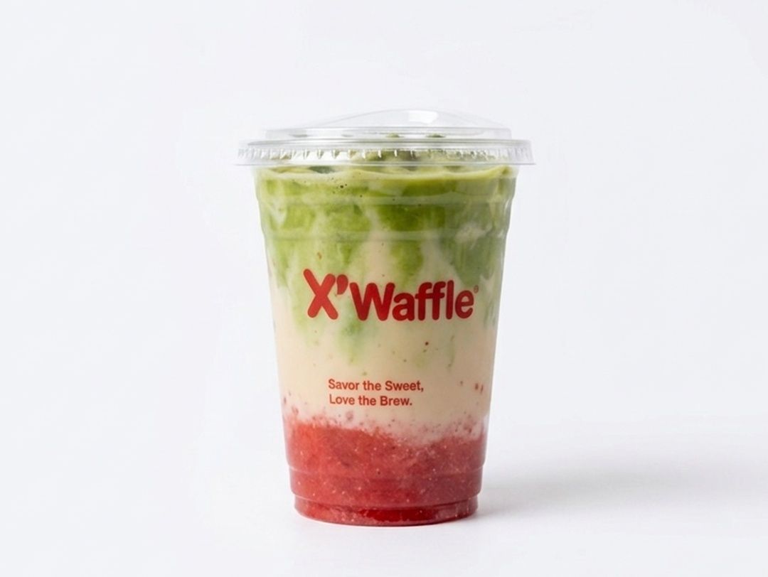 Iced Strawberry Matcha