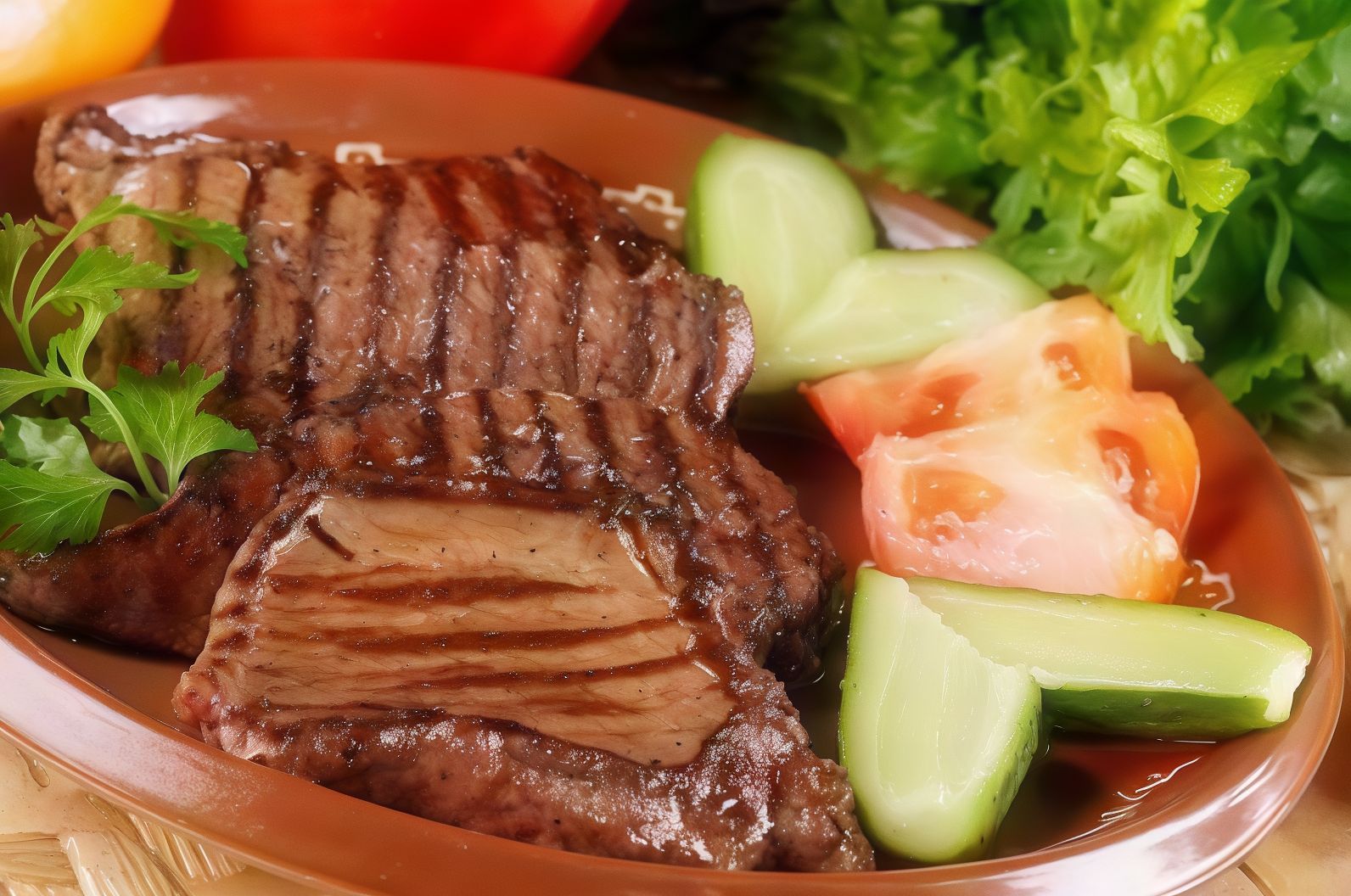 Veal Liver Grilled
