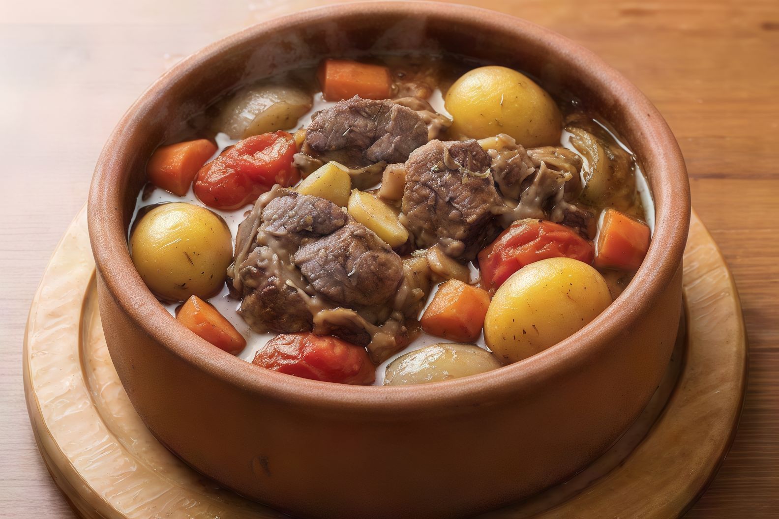 Potato Casserole With Meat