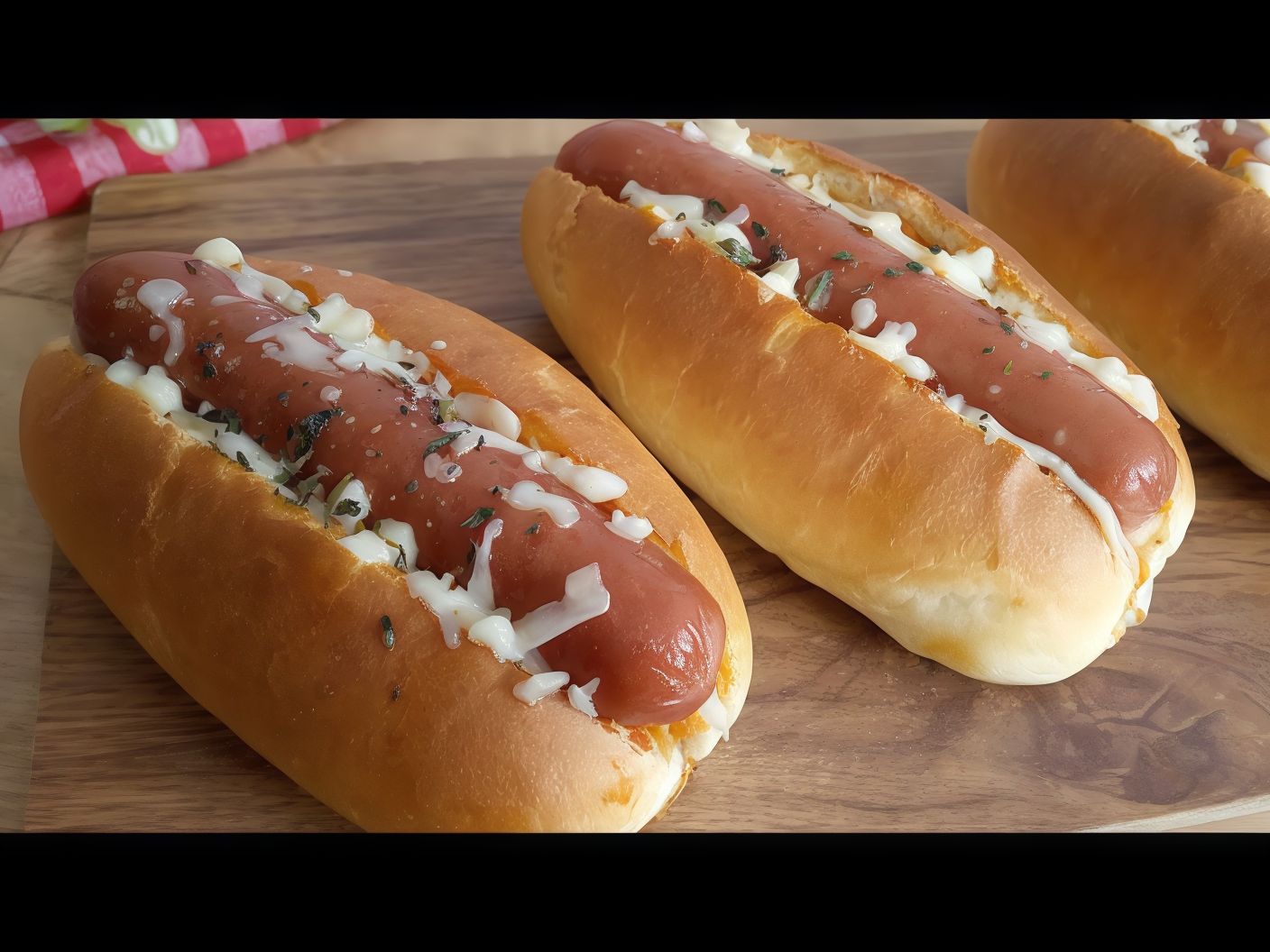 Mozzarella Hot Dog Loaf
