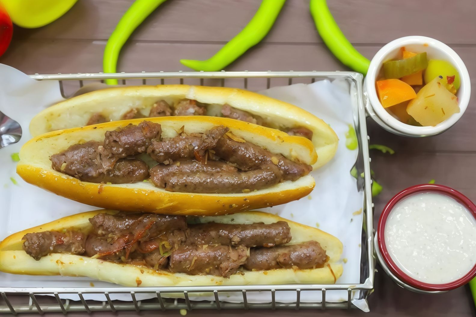 Grilled Sausage Loaf