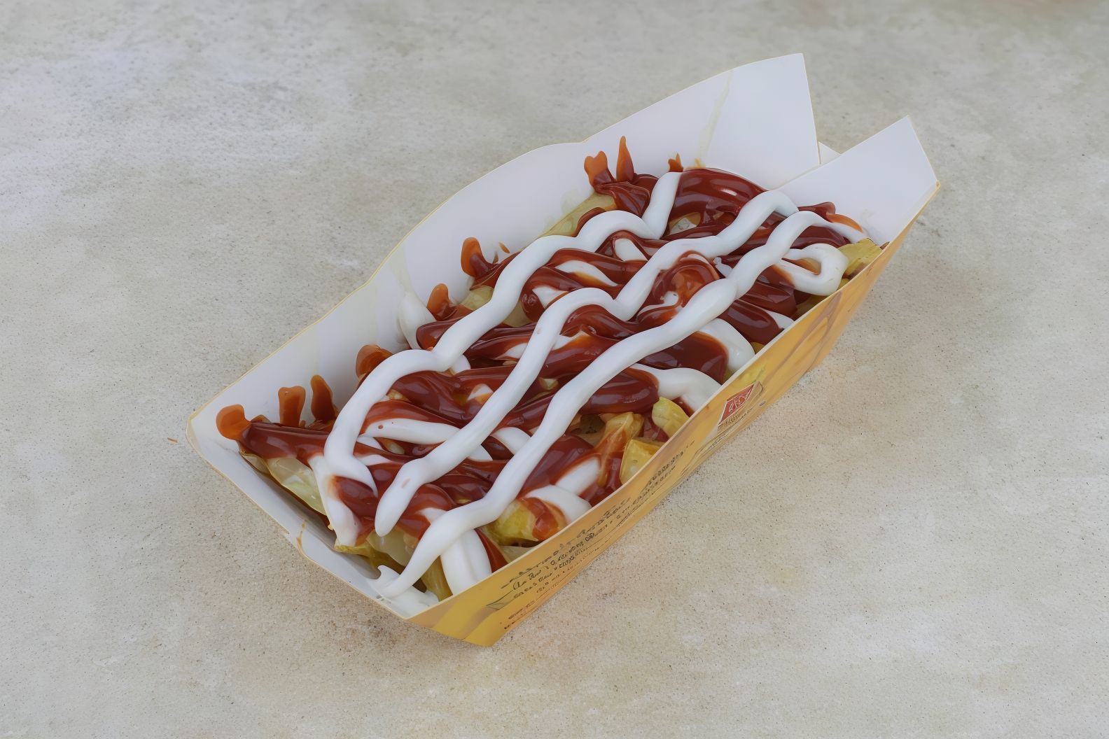 Potato Ketchup Mayonnaise Box