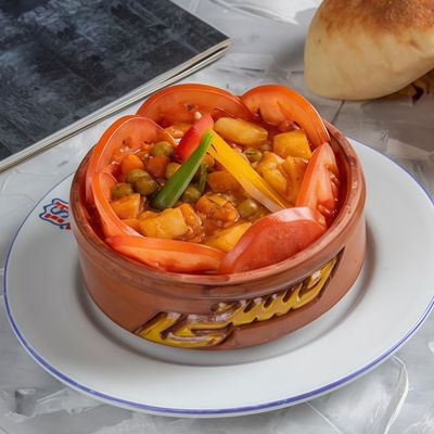 Mix Vegetables With Meat Casserole