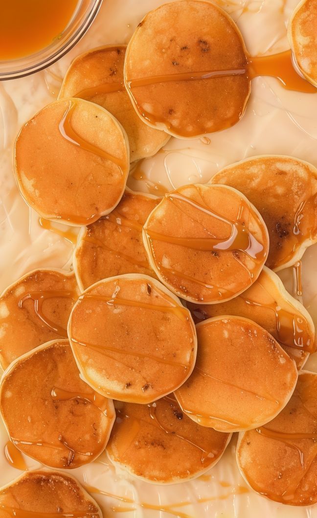 Caramel Mini Pan Cakes