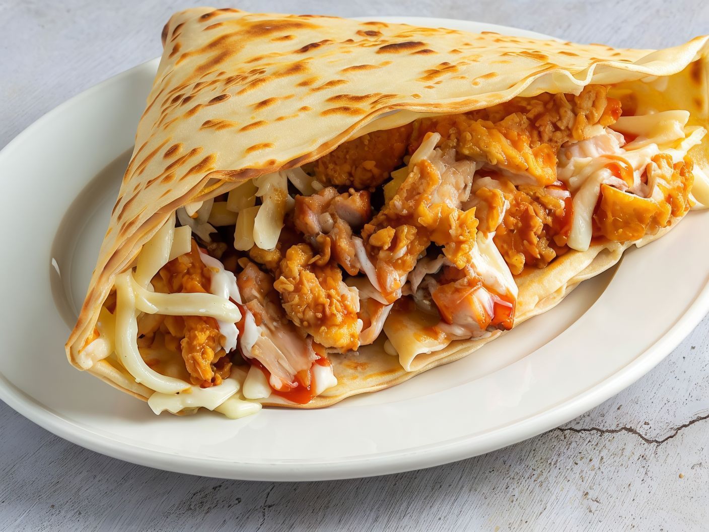 Mix Chicken Crepe