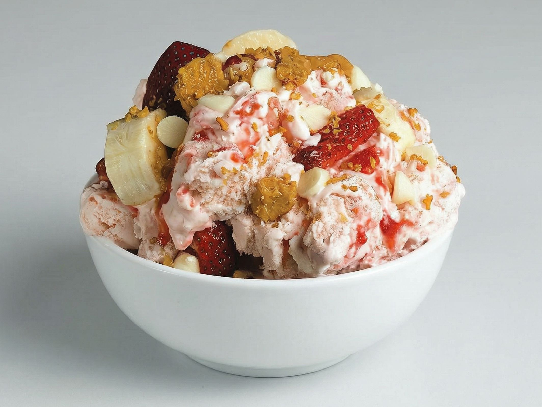 Strawberry Banana Rendezvous Ice Cream