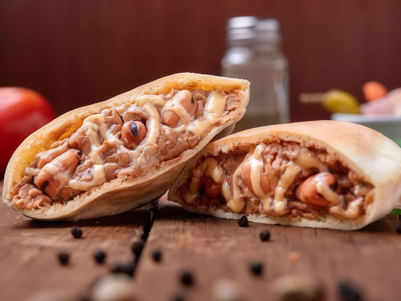 Mushroom Foul Sandwich