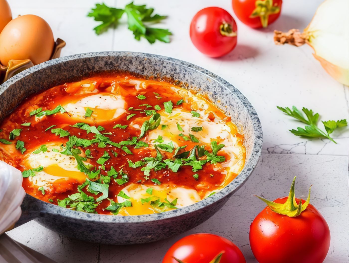 Volcano Egg Pan