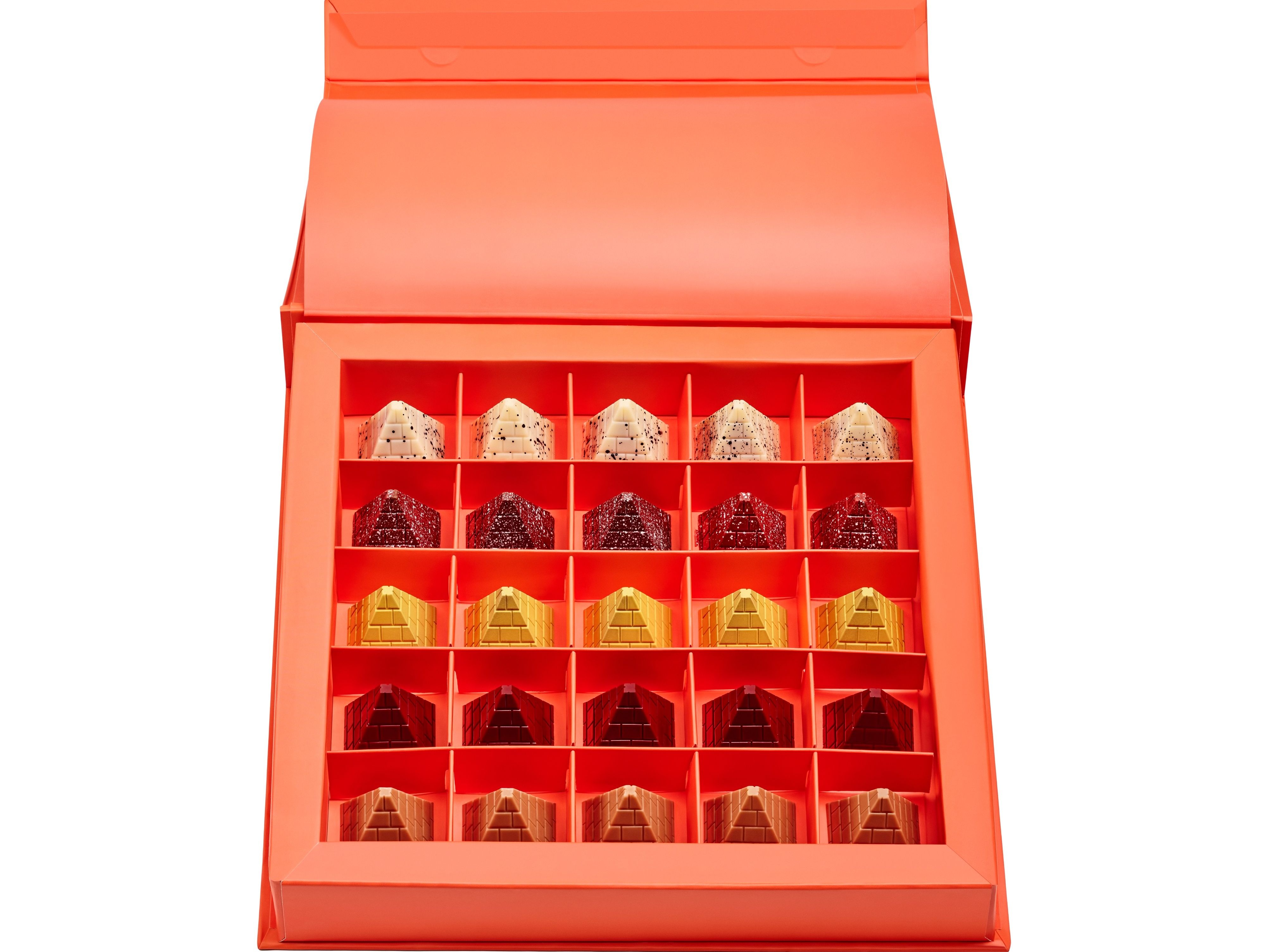 25 Pieces Pyramids Box
