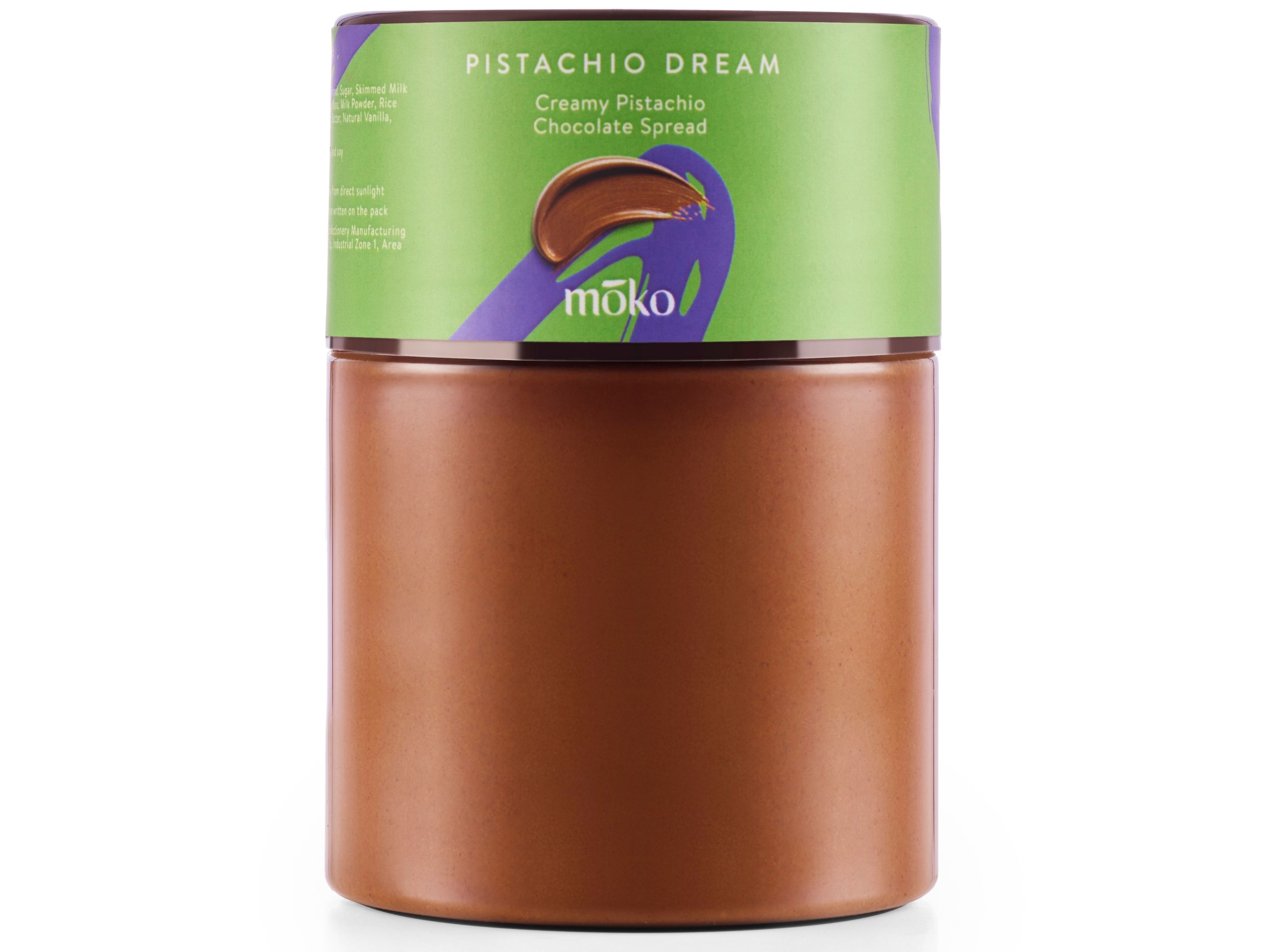 Creamy Pistachio Chocolate Spread