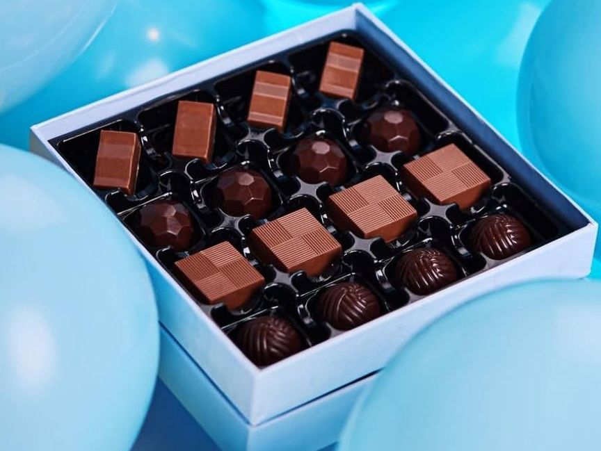 Sugar Free Chocolate Box 16 Pieces