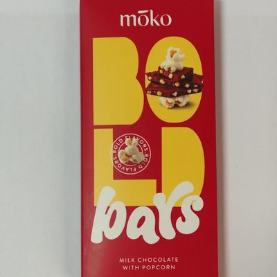 Milk Chocolate with Popcorn