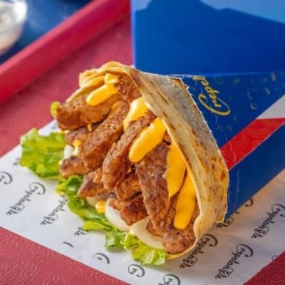 Beef Burger Crepe