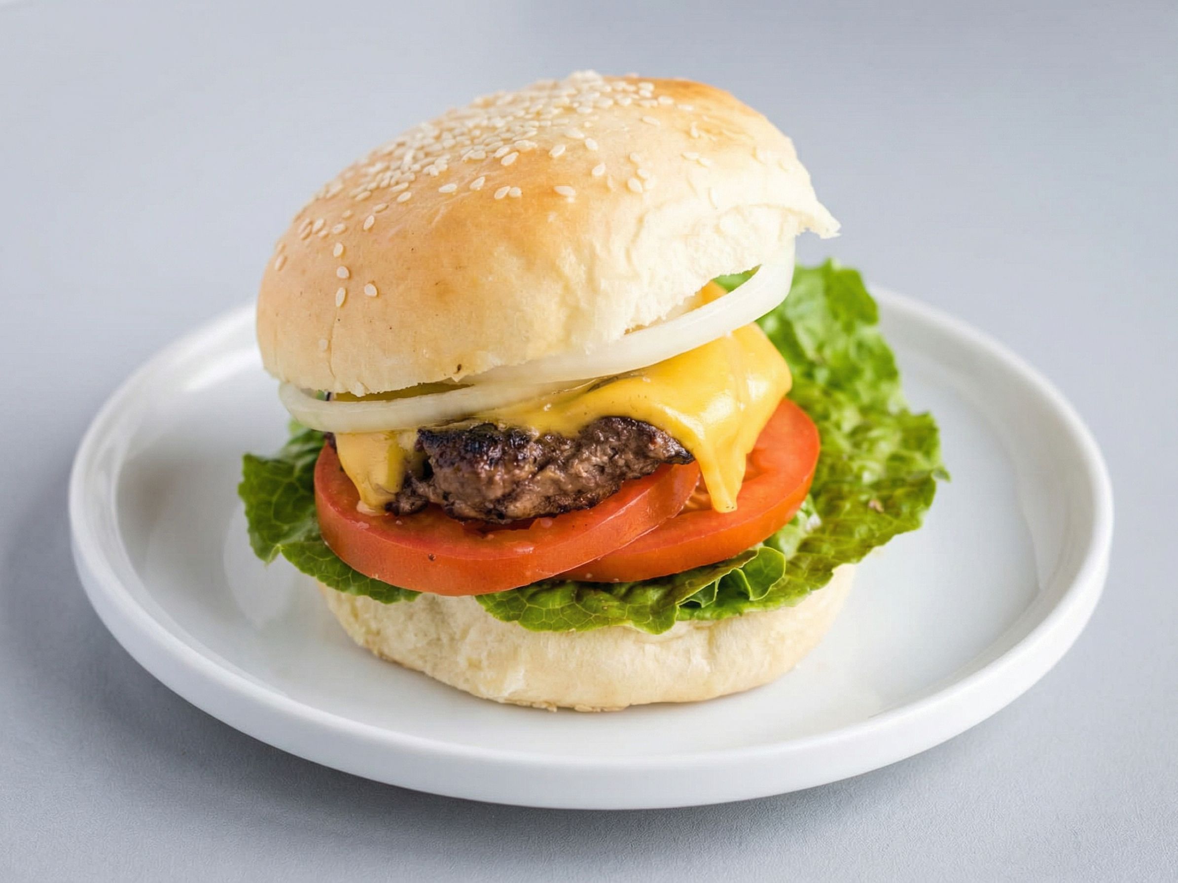 Cheeseburger Sandwich