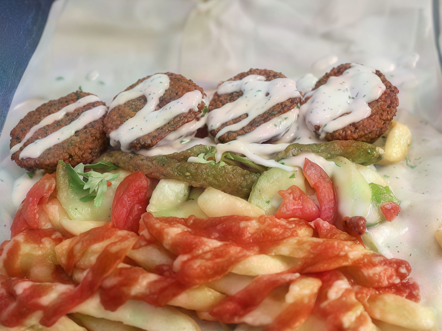 Mix Falafel + Potatoes
