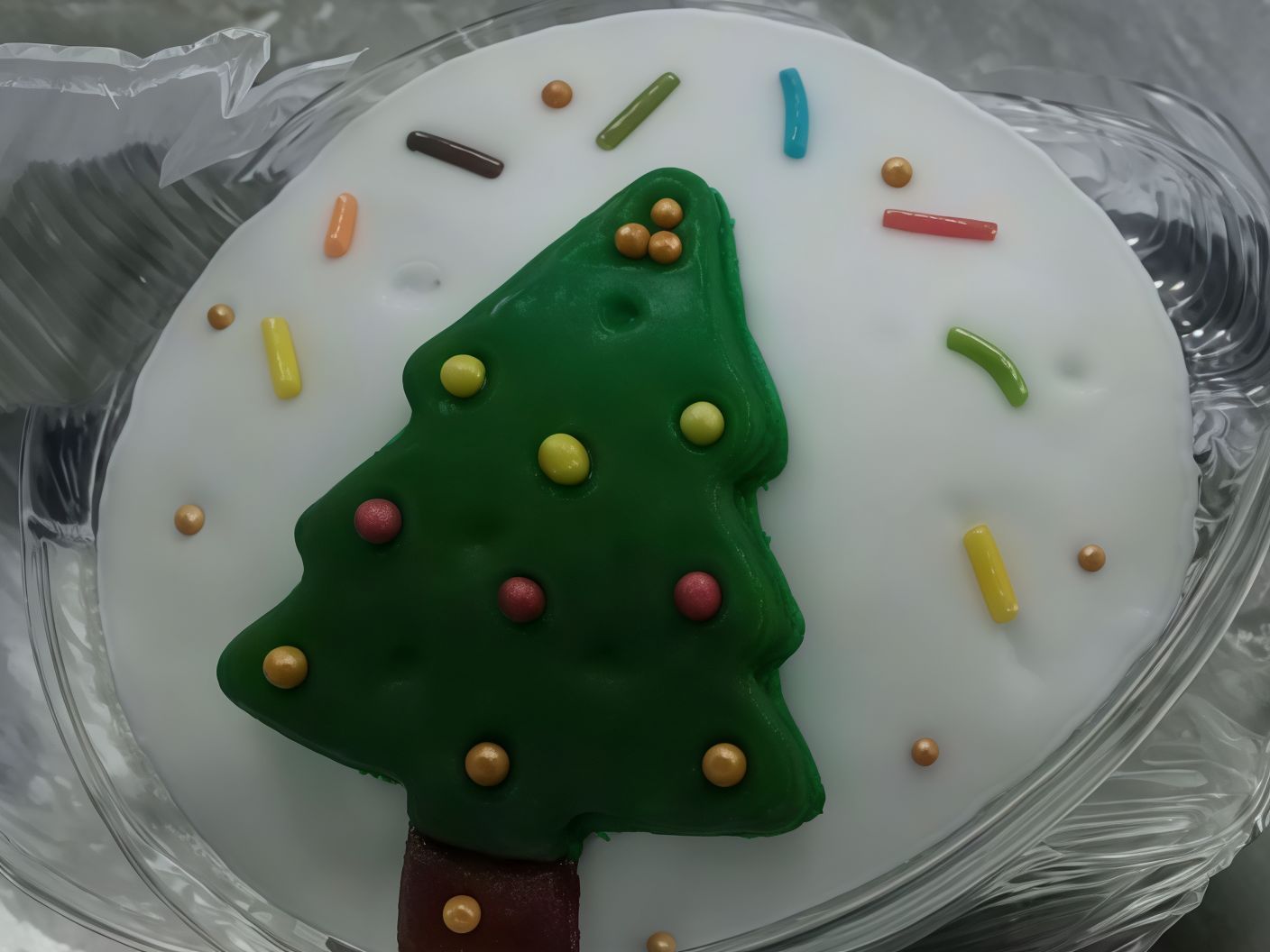 Christmas Tree Cupcake