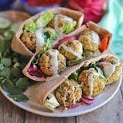 Falafel With Fried Eggs