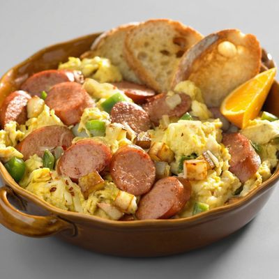 Omelette Sausage Dish