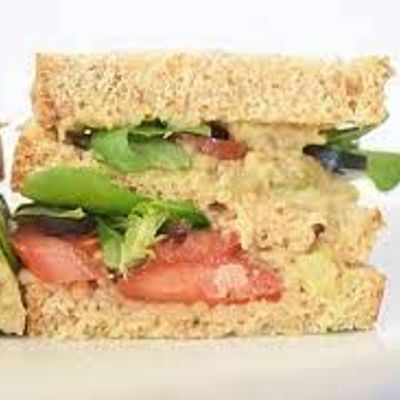Baba Ghannoug Sandwich