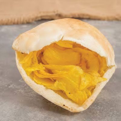 Chips With egg Sandwich